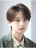 ニュアンスパーマセンターパートコンマバングフェザーパーマ韓国