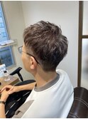 スモーキーアッシュブラウン * ナチュラルスパイキーショート