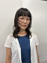 リスタバイスニップ(Lista by snip)&nbsp;顔周りレイヤー/パーマ/ワイドバング/暗髪/中崎町