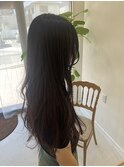 ロング/ロングヘア/レイヤ/髪質改善/千早/香椎