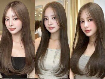 グリームバイフォルテ 藤枝(gream by FORTE)の写真/かければかけるほど綺麗になる自社開発の髪質改善【プラチナトリートメント】と融合した縮毛矯正!