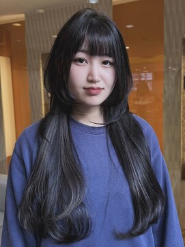 レクタ(recta) 顔周りカット  レイヤーカット 韓国