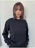 【Amber asami】透明感！ハイトーンbob