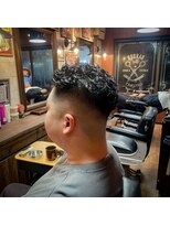 ジョイボックス 東三国店(JOYBOX)&nbsp;スキンフェード×極道パーマスタイル