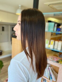 ジータヘアデザイン 大森店(GHITA hair design)の写真/髪質改善カラーやトリートメントなどのメニューが豊富◎あなたの髪に合った施術でうるツヤ髪を叶えます♪