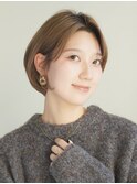 ショートボブ・ショート/前髪あり/絶壁解消/30代/40代/大人