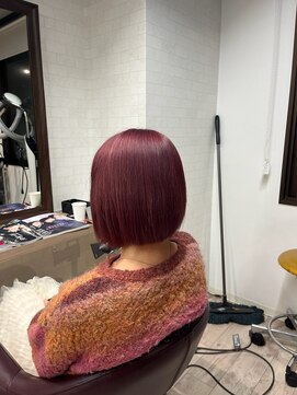 コワファーストナガサキシャンプーボーイ(COIFF1RST NAGASAKI SHAMPOO BOY) 今っぽくて可愛い10代20代ショートボブ／長崎