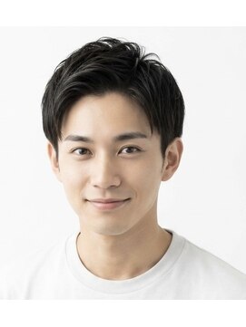 メンズチャチャブランアミー(MEN's chachaBlanc Amie) アップバングスタイル