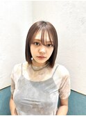 ラテグレージュ/レイヤーボブ/韓国巻き/結べるレイヤー/立川