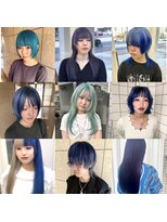 グラスペディア(graspedia)&nbsp;寒色系カラー集☆【派手髪広島】【ハイトーン広島】