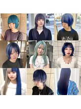 グラスペディア(graspedia)&nbsp;寒色系カラー集☆【派手髪広島】【ハイトーン広島】