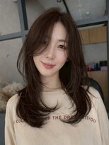 エトワ 中央店(etoi)&nbsp;大分ミディアムボブレイヤー軽め韓国レイヤーくびれスタイル