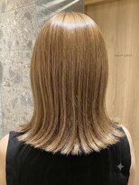 テラスアヴェダ 福岡パルコ店(Terrace AVEDA) アレンジ自由に ワンレングスミディアム