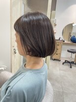 シアアルン 新小岩店(SHEER alun)&nbsp;◆ 艶感グレージュ×丸みボブ×オージュア【新小岩】