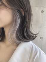 トリップ 香椎(Trip)&nbsp;シルバーインナー×切りっぱなしボブ