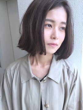ヘアーデザイン シュシュ(hair design Chou Chou by Yone) ☆chouchou  ☆タンバルモリ × 切りっぱなしボブ♪