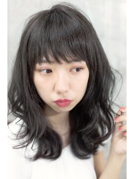 クレオメ バイ スーリール 五反田店(cleome by sourire) ブリーチなしゆるふわグレージュ ヴェールウェーブ ブルージュ