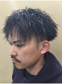 ツーブロ・ツイストパーマ