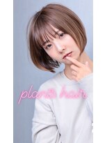 プランツヘアー&nbsp;博多　美容室　プランツヘアー　ショートボブ