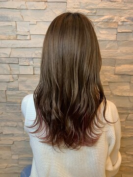 ヘアーチェリーコーク ランプ(HAIR CHERRY COKE Lamp) *ピンクインナーカラー