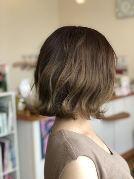 美容室 サラ(SALA) シルキーベージュグラデーション