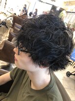 キャンバス バイ ネオリーブ 横浜西口(Canvas by neo.)&nbsp;横浜★メンズミディアムスパイラルツイストパーマ