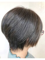 ヘアーアンドメイク ドレス(DRESS)&nbsp;オレンジ消しカラー　アッシュグレー