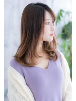 ミック ヘアアンドビューティー 大山店(miq Hair&Beauty) グラデーションカラー★オレンジブラウンレイヤーミディアムa