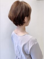 ピエドプールポッシュ(PiED DE POULE POCHE)&nbsp;小顔に見える♪耳掛けショート