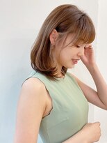 ベイルーム(BAYROOM by HONEY omotesando)&nbsp;【BAYROOM】まとまる内巻きレイヤー×ラテベージュ