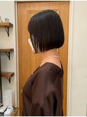黒髪ボブ/大人かわいい/美髪/こなれミディ/地毛風カラー/19