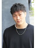 刈り上げツーブロックハードツイストパーマ I