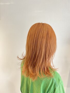 ヘアーサロン フーガ せんげん台店(HAIR SALON fuuga) オレンジカラー