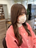 カーフリヘア ウル 千葉店(Kahuli hair Ulu) 大人かわいい　10代 20代 30代 ミルクティーベージュ　