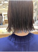 白髪ぼかしハイライト