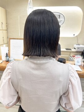 モリオ フロム ロンドン サッポロファクトリー店(morio FROM LONDON) 【morio】札幌ボブ ぱつっと外ハネボブ