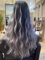 ウェーブ(WAVE)&nbsp;【コントラスト】ホワイトグレージュ/シールエクステ80