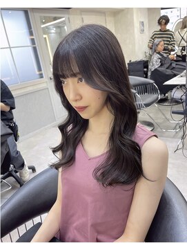 ロンドアヴァントゥス 池袋(Lond aventus) 韓国レイヤー/韓国風/ボブ/髪質改善/黒髪/ブリーチなし〔池袋〕