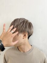 小森谷,ハイライト,マッシュパーマ,アッシュブラックベージュz4