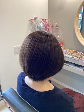 グリーン(green) ショートボブ