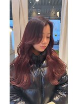 ラナンバイシダ(ranan by sida)&nbsp;カシスレッド韓国巻き10代20代ケアブリーチ/デザインカラー