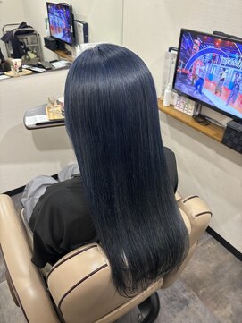 ベルポ(Bellpo) 透明感溢れるネイビーカラー☆/30代/40代/50代/ハイトーン