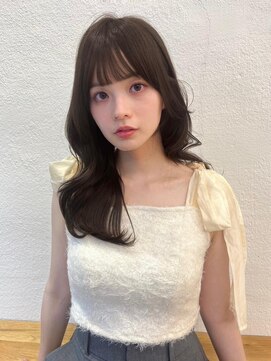 ユーフォリア エヌ 池袋サンシャイン通り店(Euphoria +n) 大人かわいい暗髪 抜け感カラー