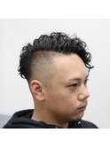 震災刈り×極道パーマ