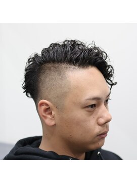 ヴェルゴ 北島店(vellgo) 震災刈り×極道パーマ