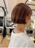 切りっぱなしボブミニボブパーマくびれボブ外ハネボブブリーチ
