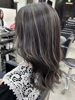 キラ 渋谷(KILLA)&nbsp;ハイライト/マチルダボブピンクベージュ/セミディ/シアーカラー