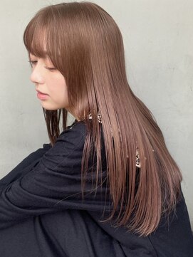 エクラート ミリア 船橋(ECLART milia) ピンクブラウンで大人可愛い|髪質改善で柔らかくまとまる髪に