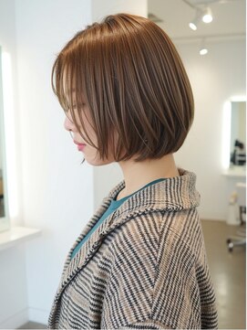 エル 新小岩(elu) 美髪/ワイドバング/レイヤーカット/くすみベージュ/新小岩駅