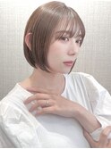 髪質改善小顔似合わせショートボブ 20代30代40代50代60代ヘア